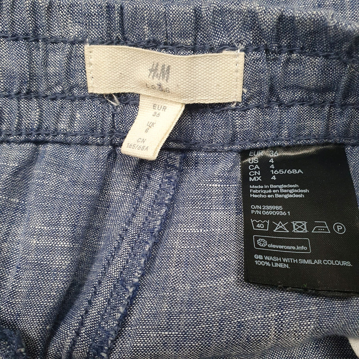 Womens Blue H&M   Trousers
