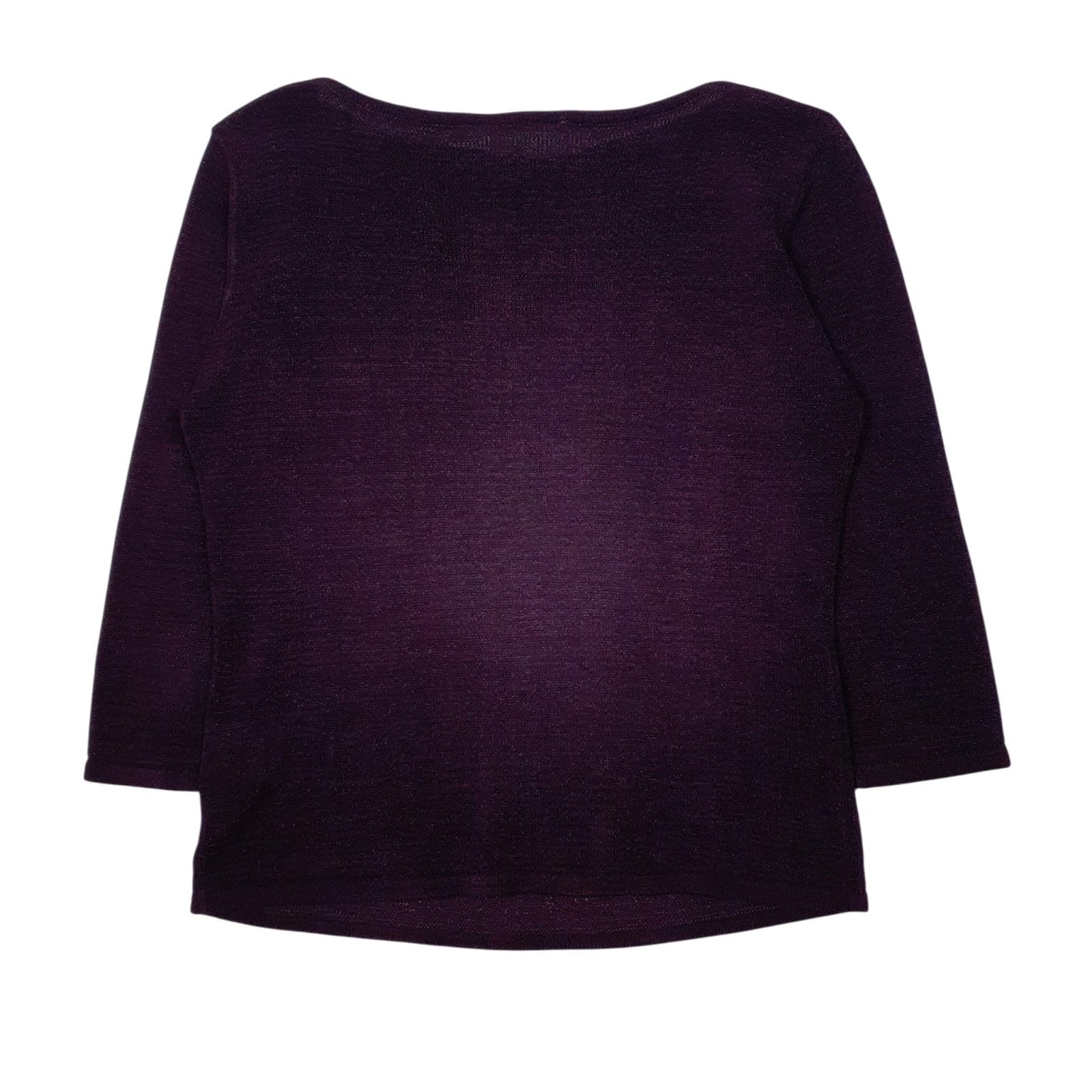 Womens Purple Hennes  Crewneck Jumper