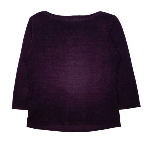Womens Purple Hennes  Crewneck Jumper
