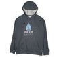 Mens Grey Adidas USA Cup Hoodie Jumper