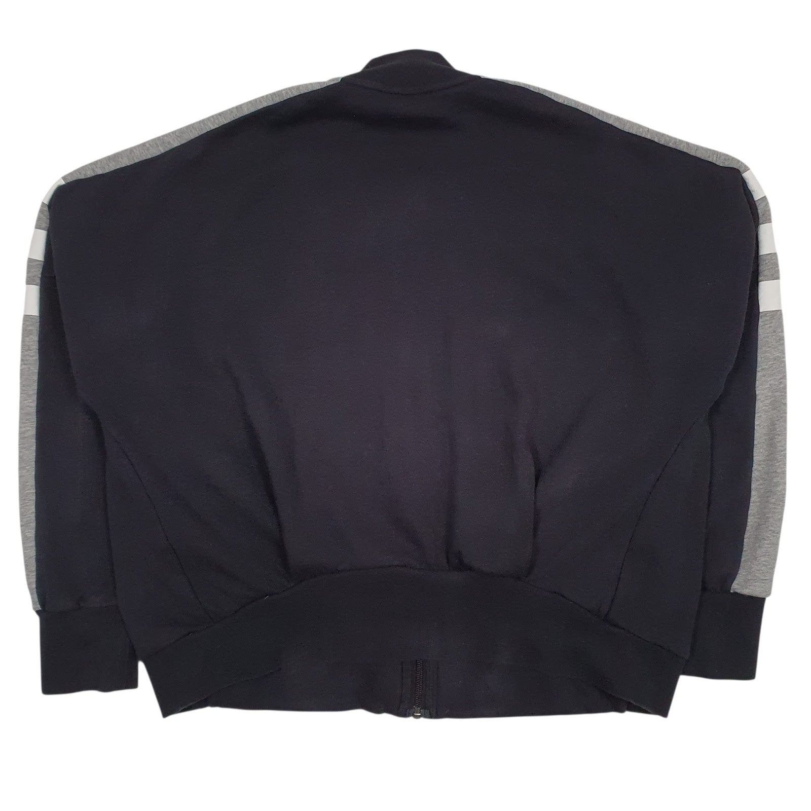 Womens Black Adidas  Full Zip Jumper