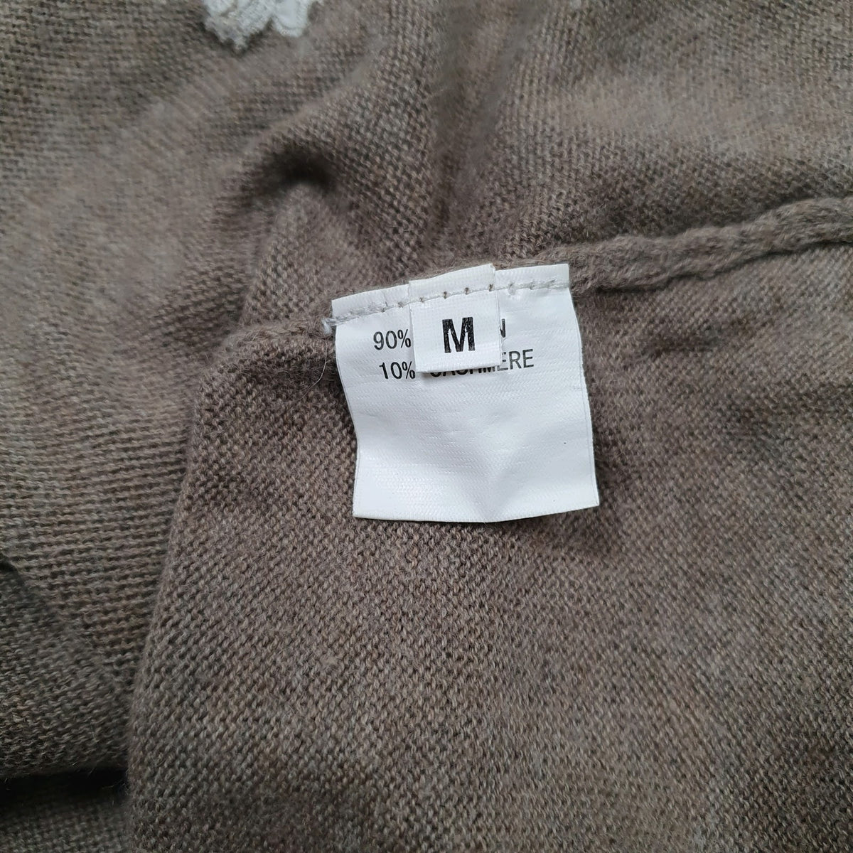 Womens Brown Dismero  V Neck Jumper