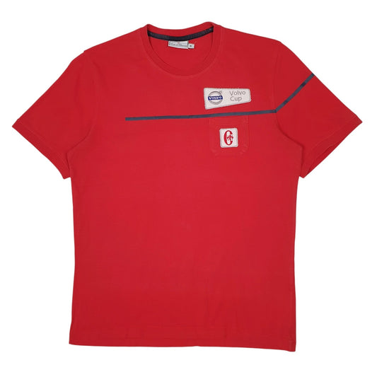 Mens Red Conte Of Florence Volvo Ocean Race Cup Sailing Yachting Short Sleeve T Shirt