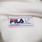 Mens Cream Fila  Hoodie Jumper