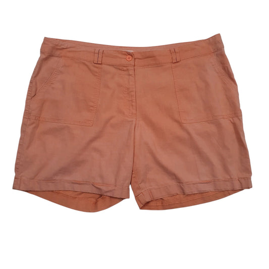 Womens Pink BPC Collection Linen Mixture Chino Shorts