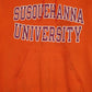 Mens Orange Champion Susquehanna University Hoodie Jumper