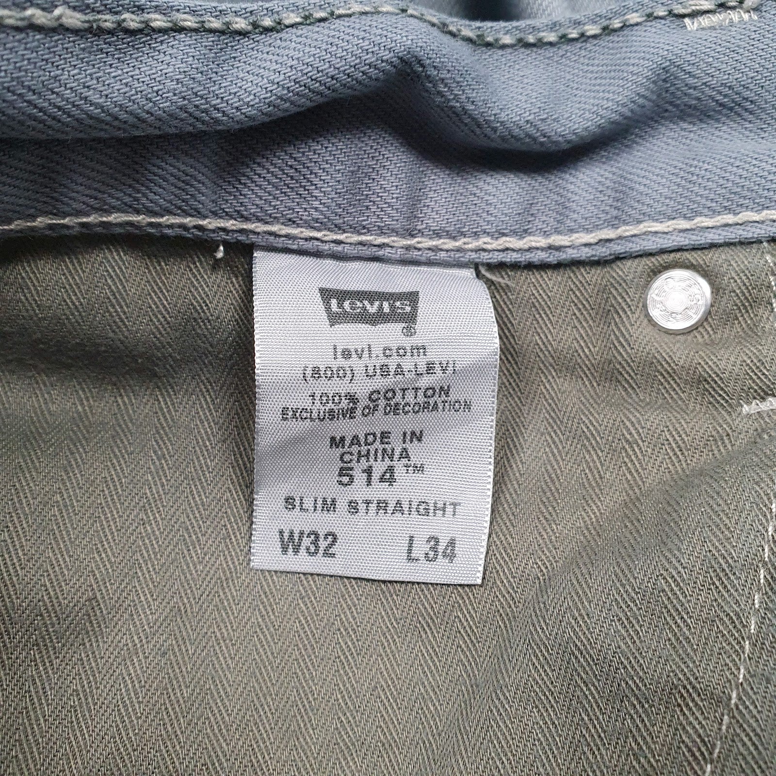 Mens Blue Levis   Jeans