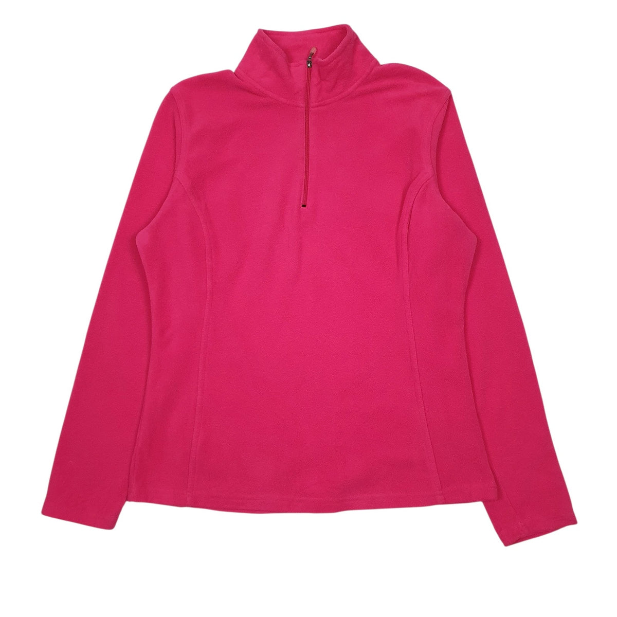 Womens Pink Champion  Quarter Zip Jumper