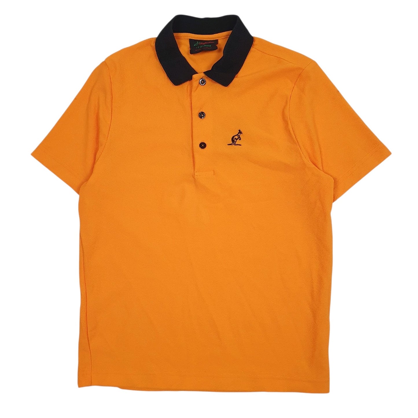 Mens Orange Australian Vintage Short Sleeve T Shirt