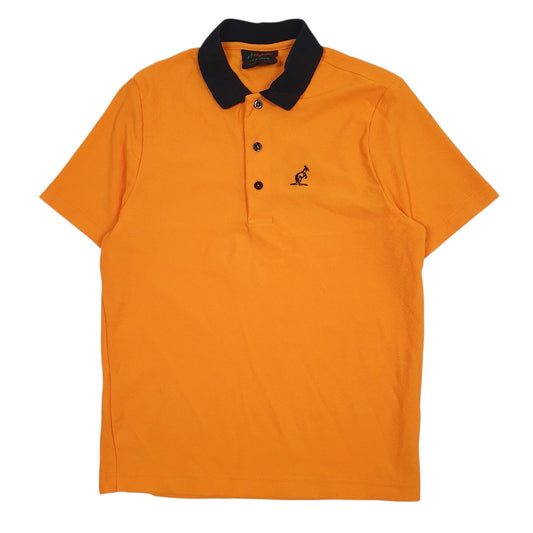 Mens Orange Australian Vintage Short Sleeve T Shirt