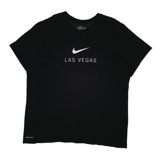 Mens Black Nike Las Vegas Short Sleeve T Shirt