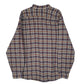 Mens Brown Eddie Bauer Flannel  Shirt