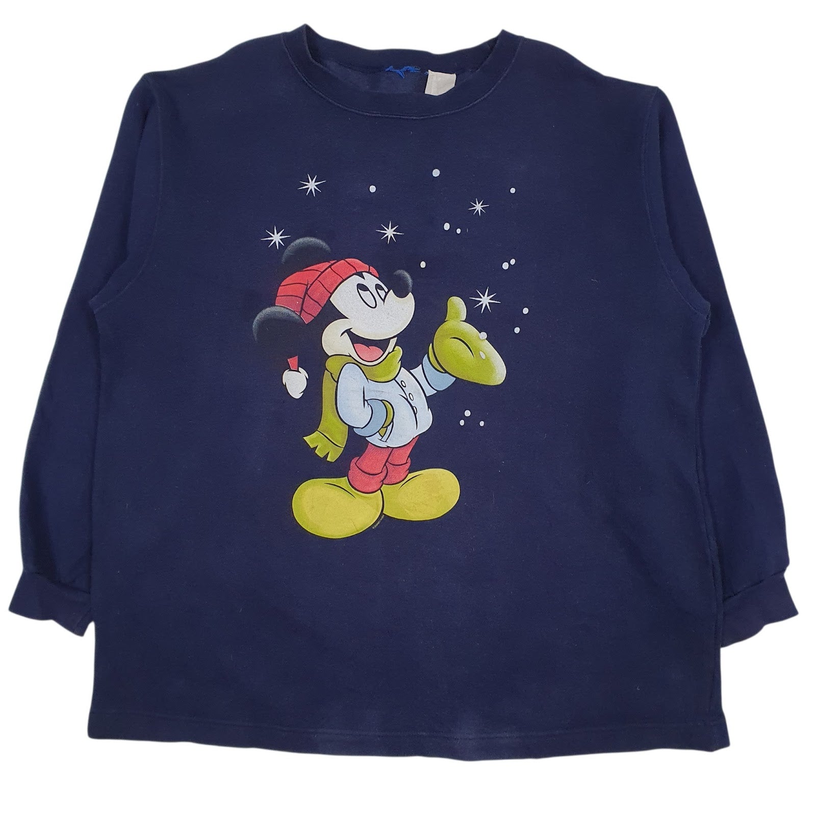 Womens Navy Disney Vintage 90s Crewneck Jumper