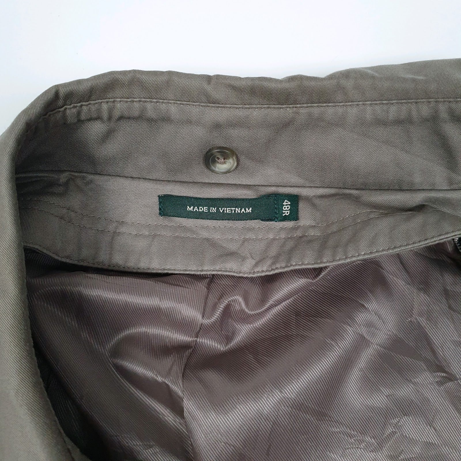 Mens Grey Ralph Lauren Double Breasted  Coat