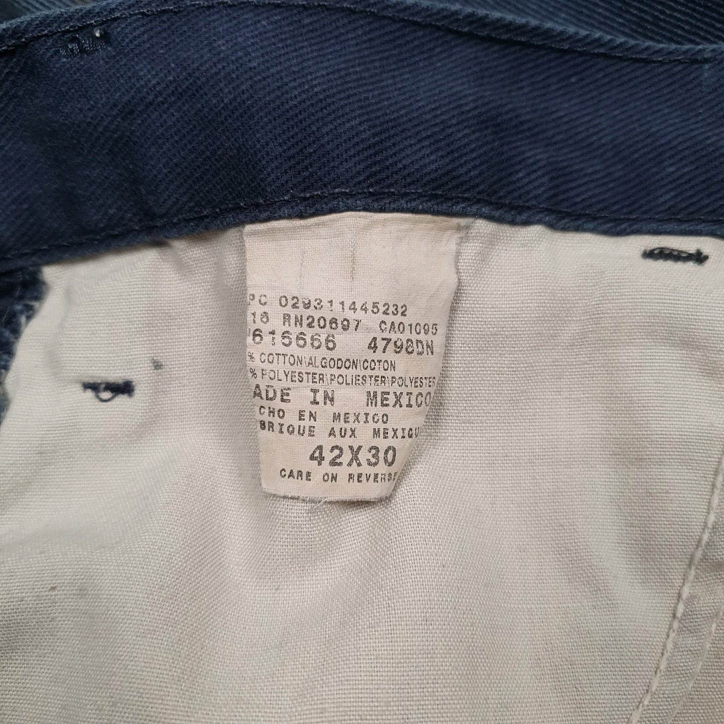 Mens Blue Dickies   Jeans