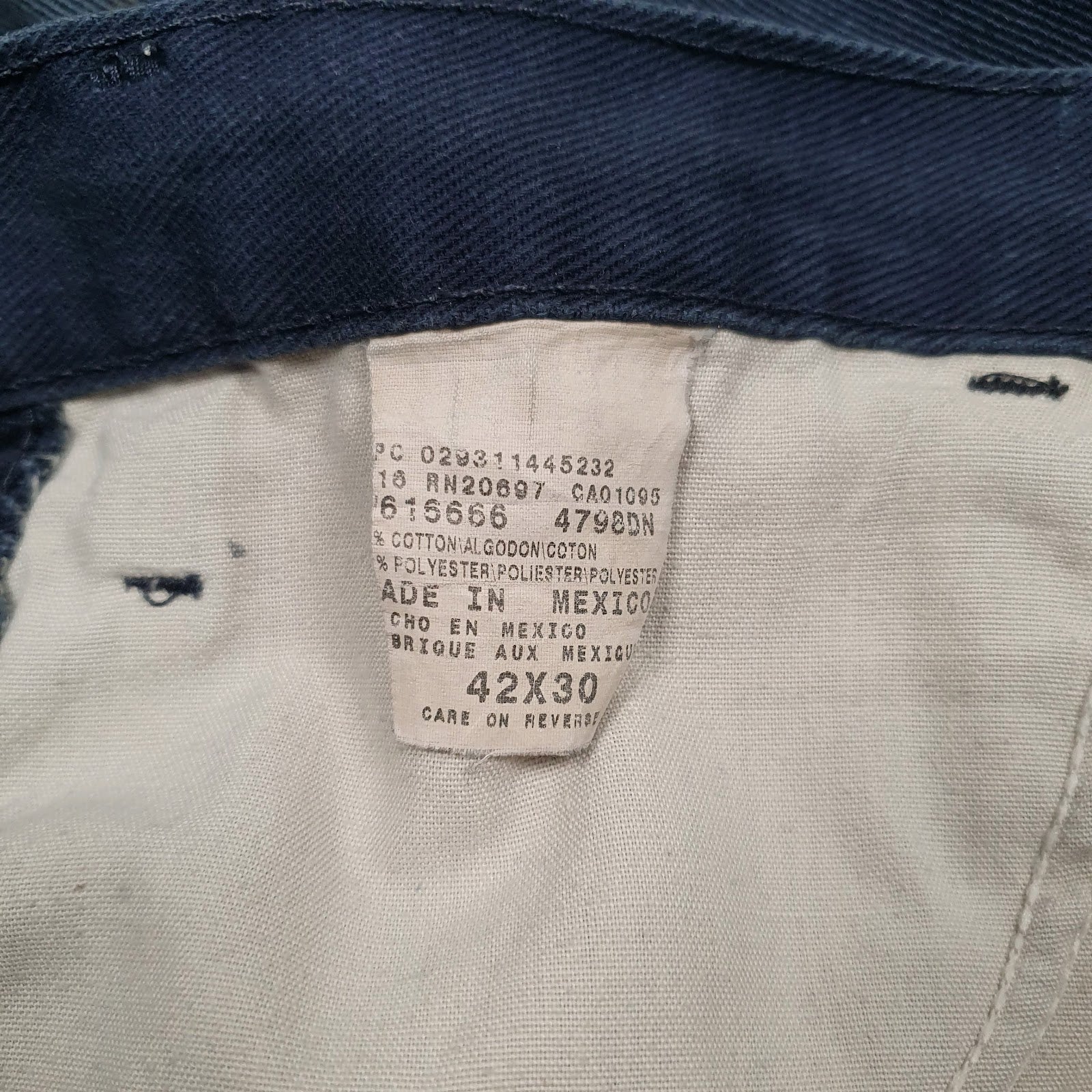 Mens Blue Dickies   Jeans
