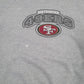 Mens Grey NFL San Francisco 49ers Crewneck Jumper
