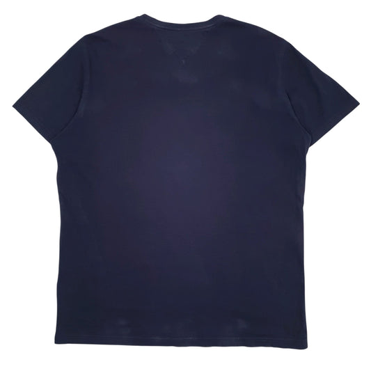 Mens Navy Tommy Hilfiger Spellout  T Shirt