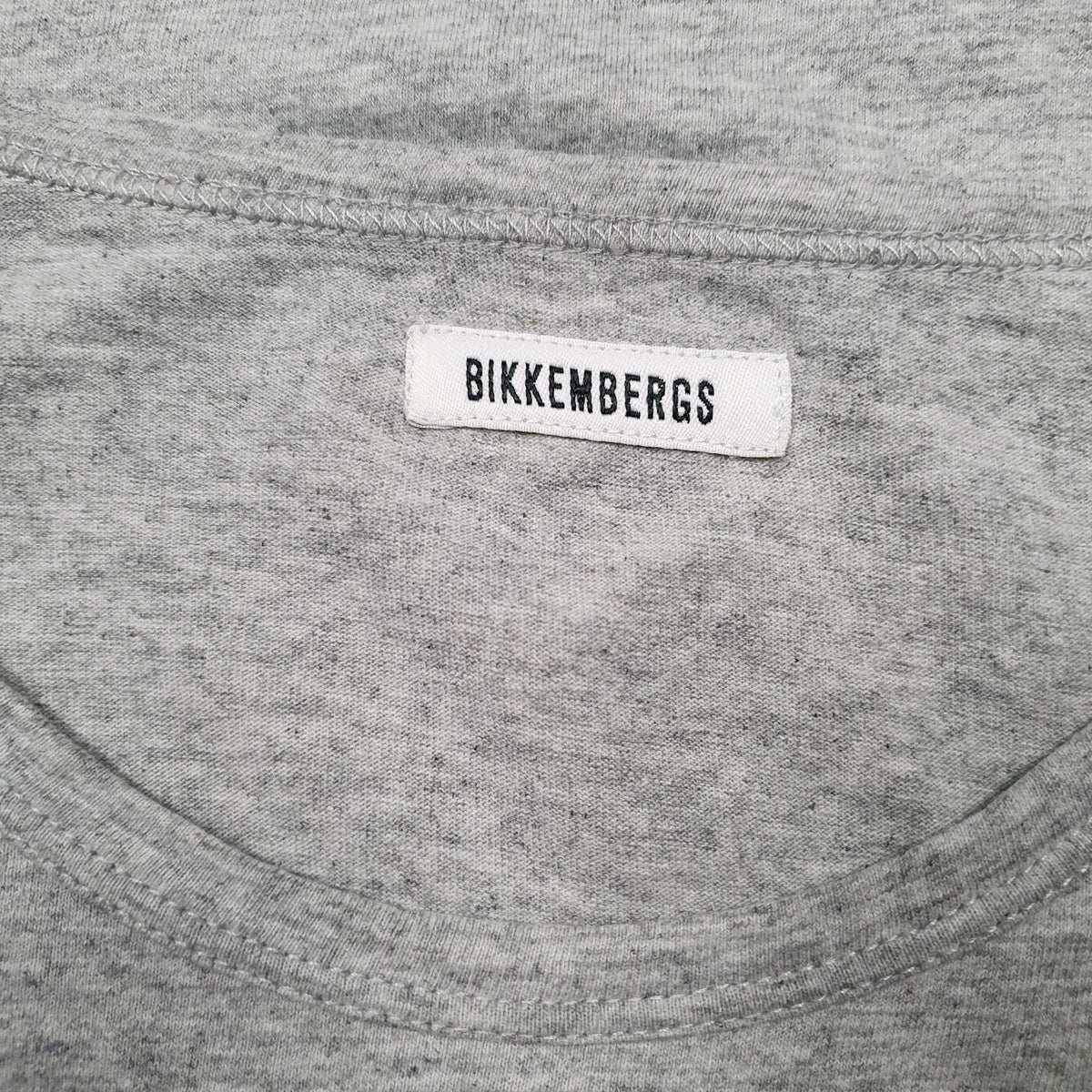 Womens Grey Bikkembergs Spellout  T Shirt