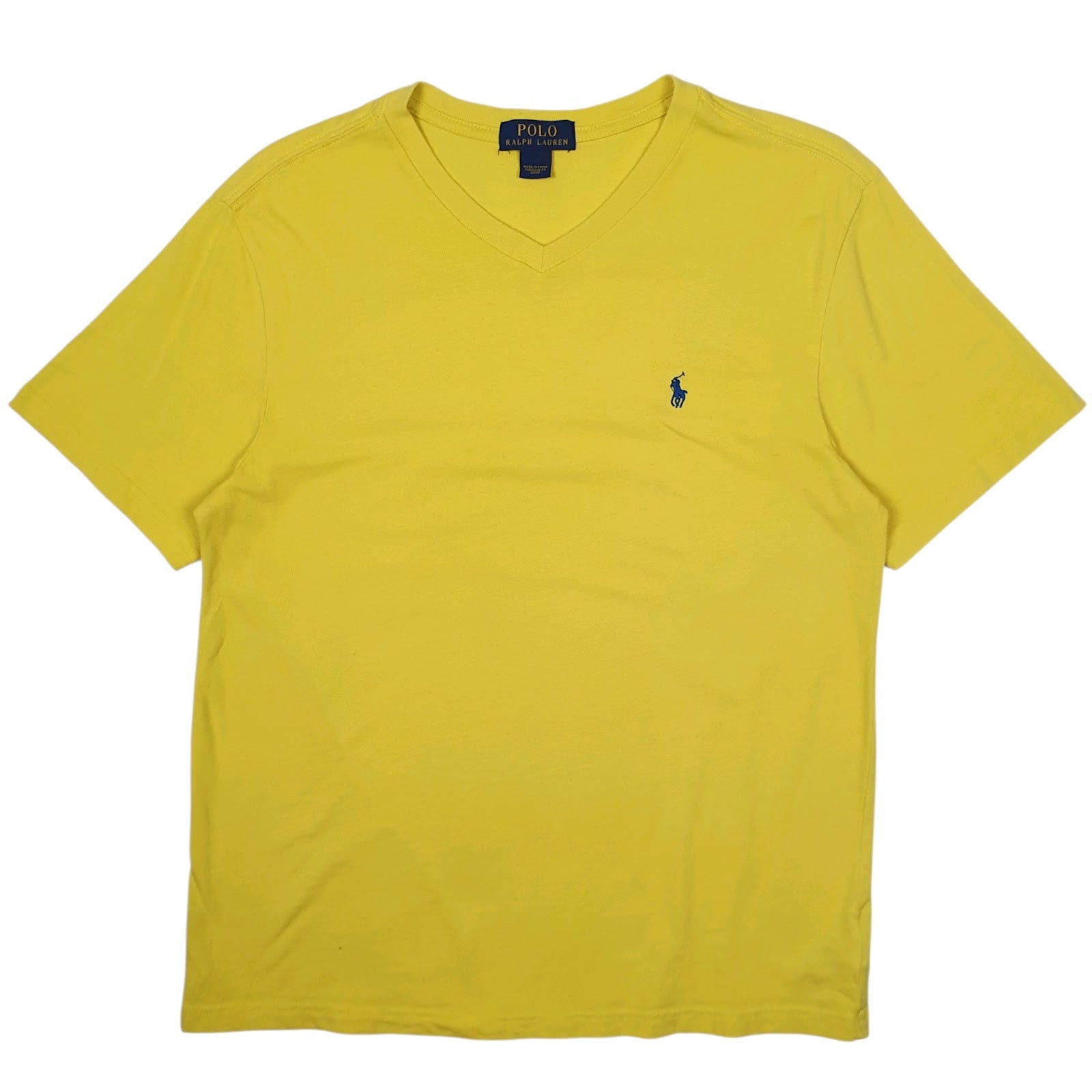 Mens Yellow Polo Ralph Lauren  Short Sleeve T Shirt