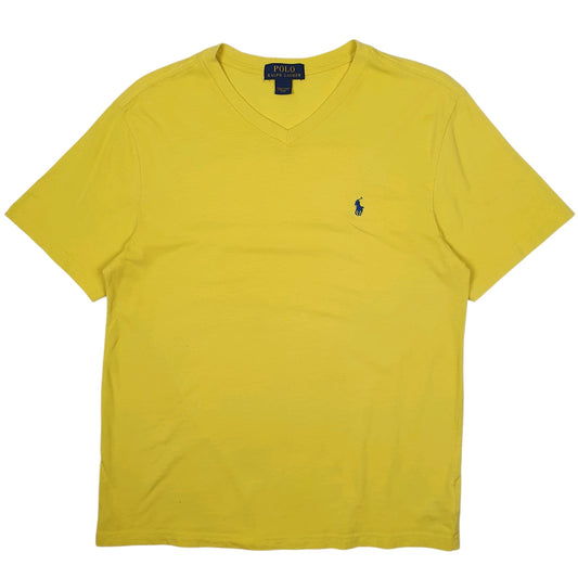 Mens Yellow Polo Ralph Lauren  Short Sleeve T Shirt