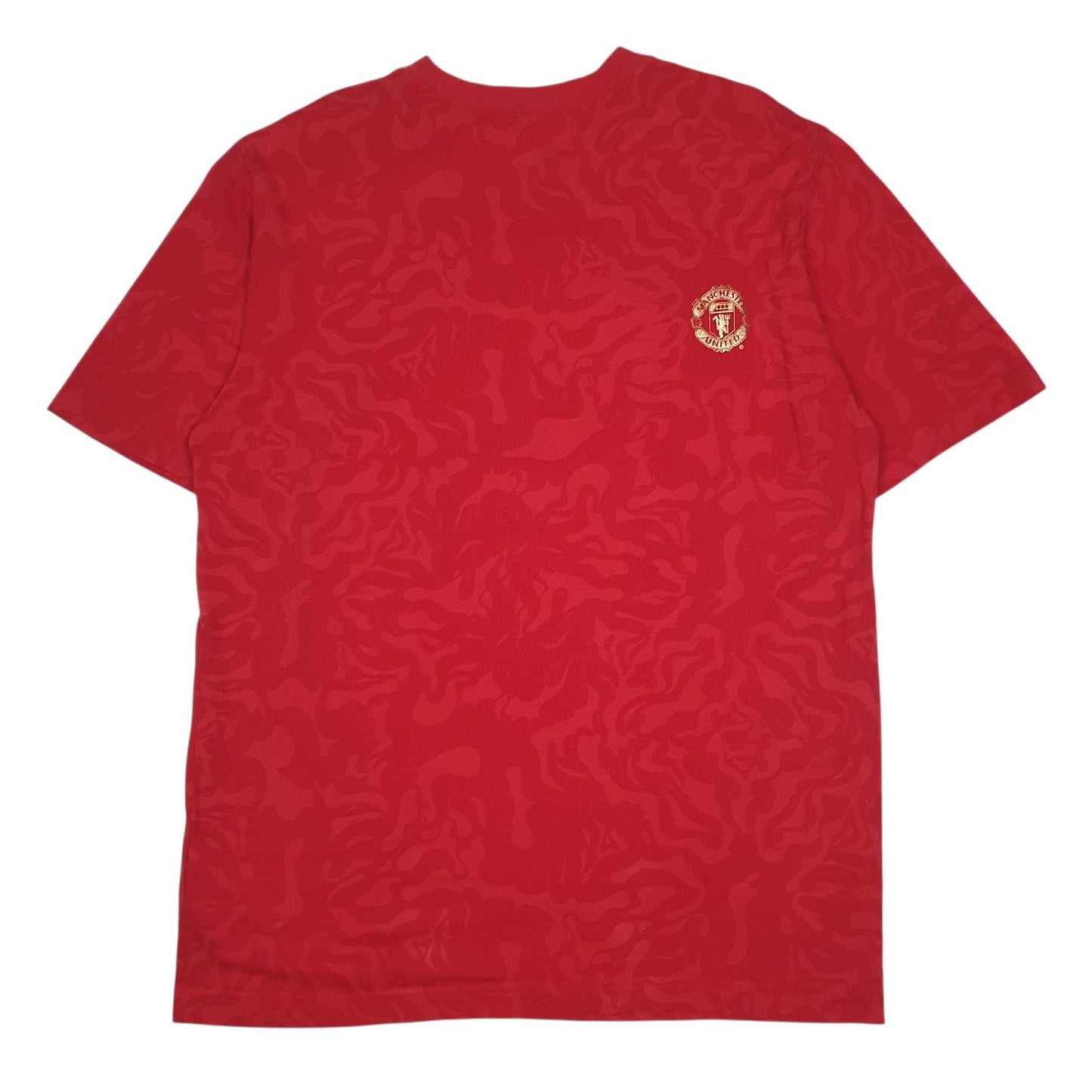 Mens Red Nike Manchester United  T Shirt