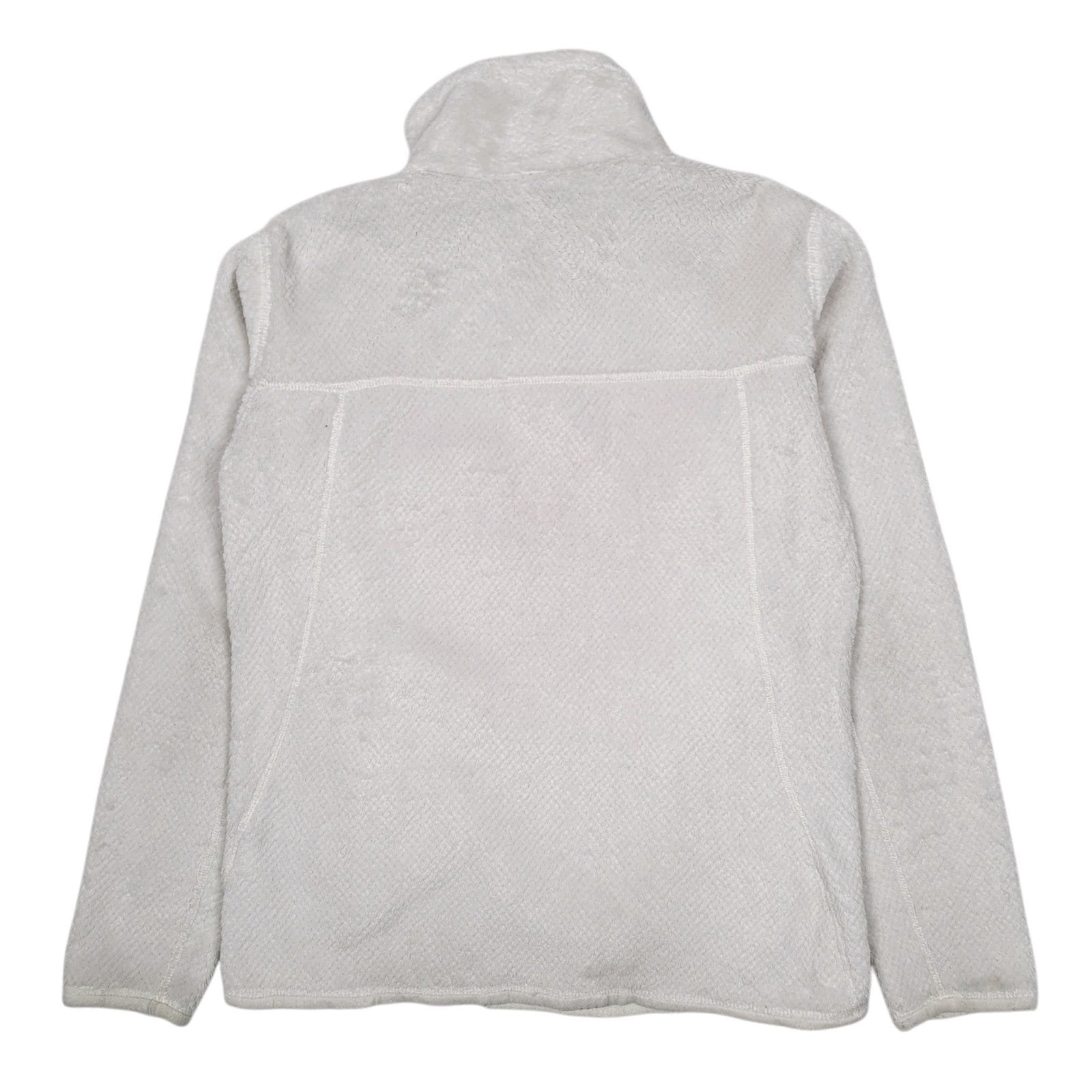 Womens White Patagonia Re Tool Snap T Quarter Zip Jumper