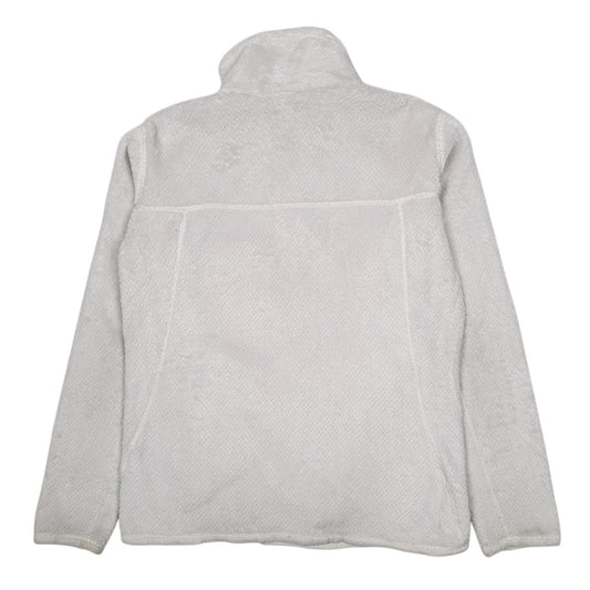 Womens White Patagonia Re Tool Snap T Quarter Zip Jumper