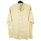Mens Yellow L.L.Bean  Short Sleeve Shirt