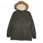 Mens Green Levis Military Sherpa Lined  Coat