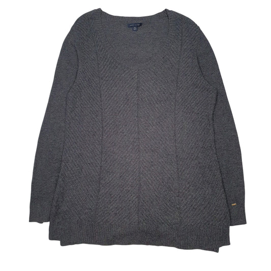 Womens Grey Tommy Hilfiger  Crewneck Jumper