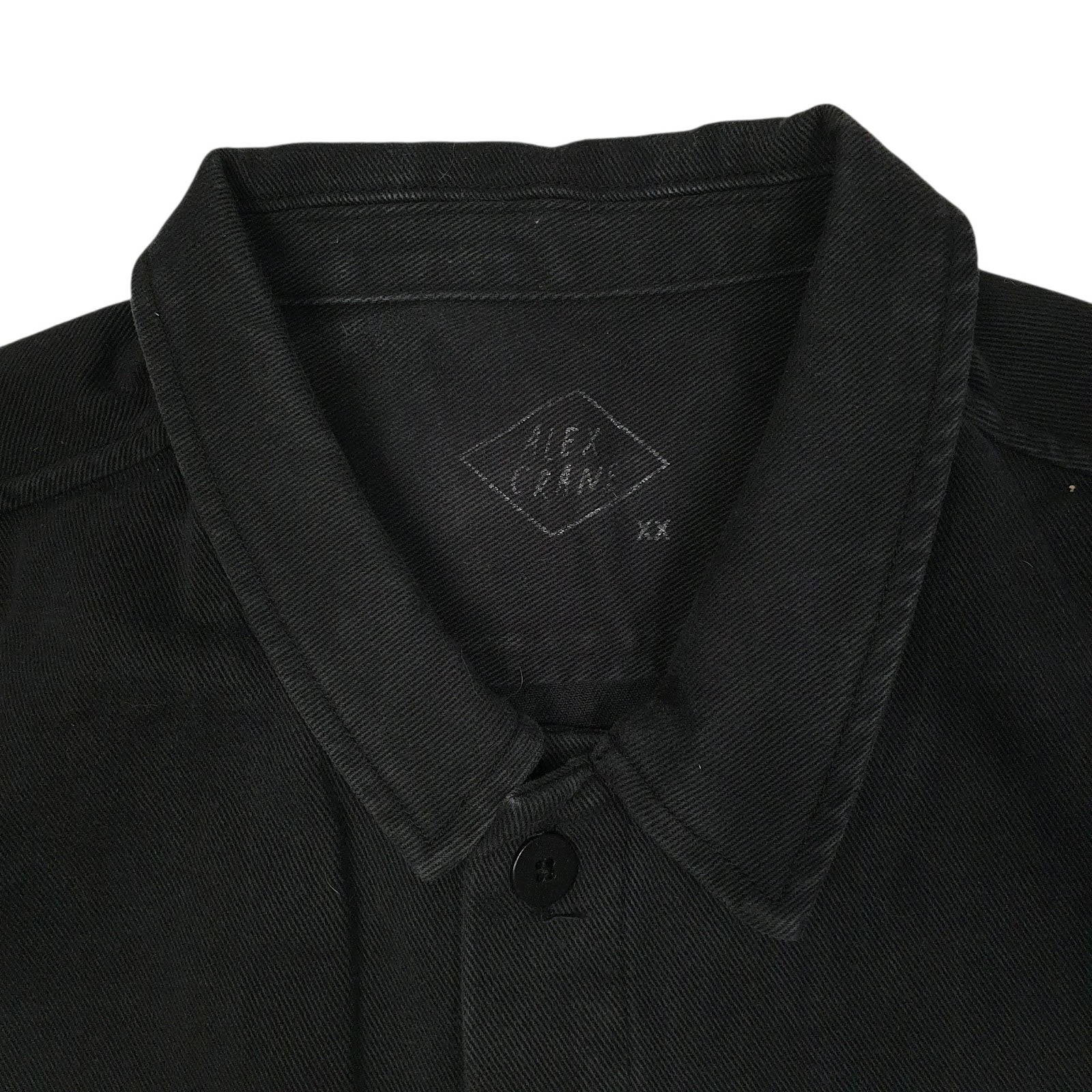 Mens Black Alex Crane Chore Windbreaker  Coat