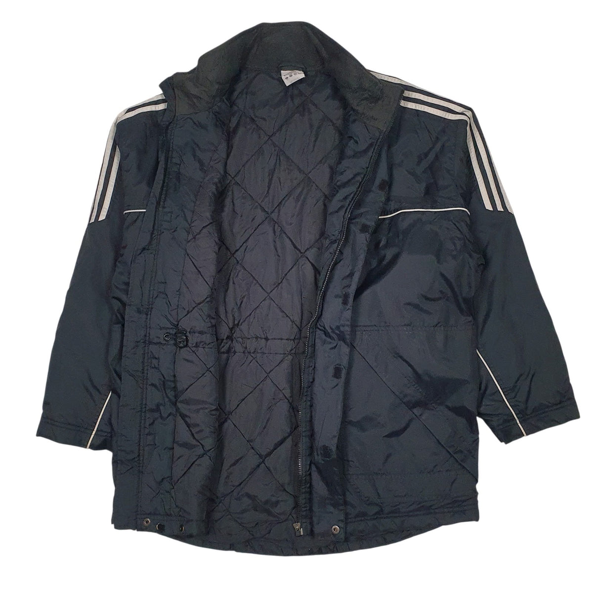 Mens Black Adidas   Coat