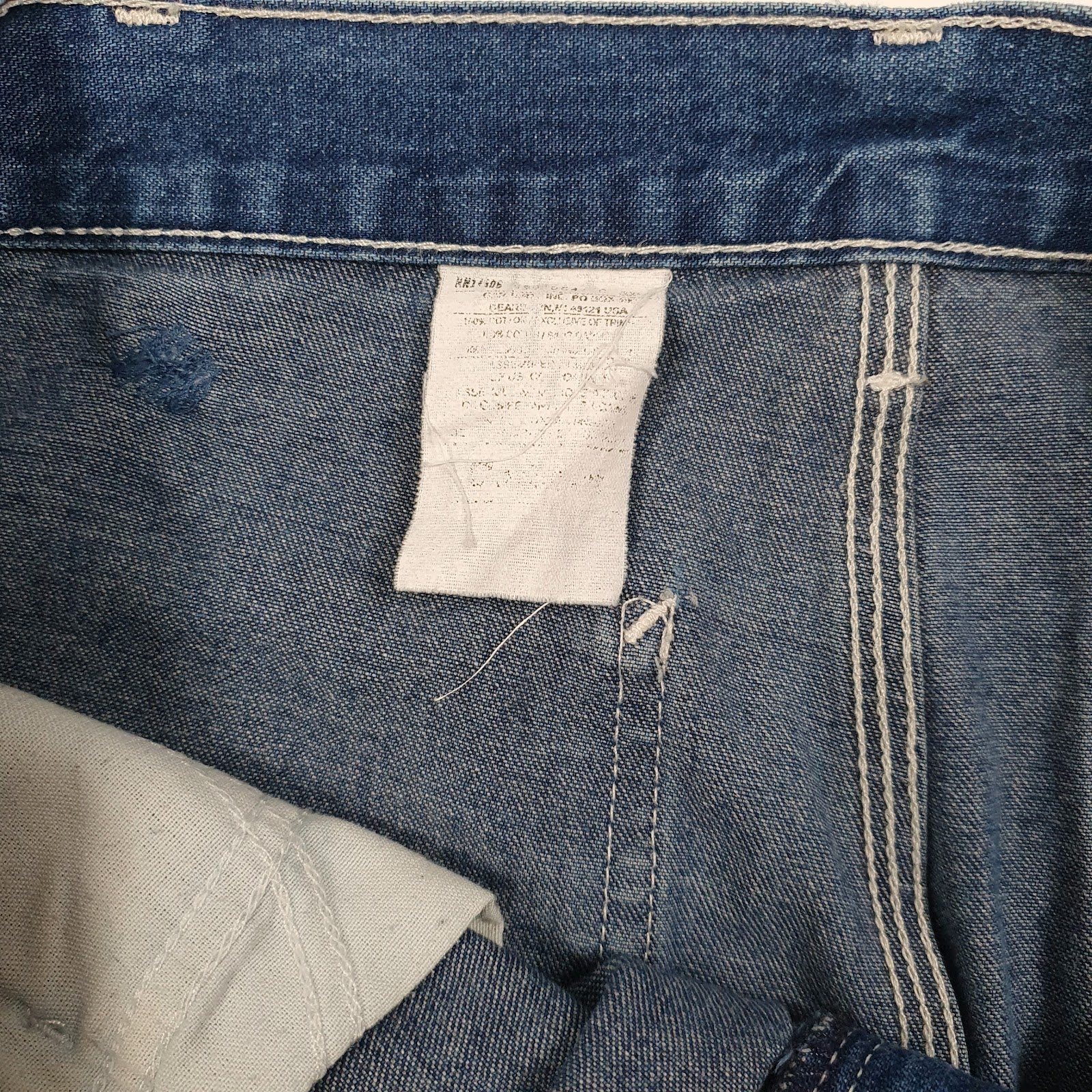 Mens Blue Carhartt   Jeans
