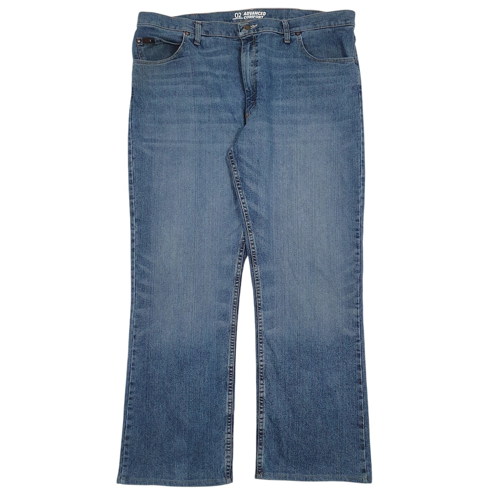 Mens Blue Wrangler  02MACBA JeansW40 L30
