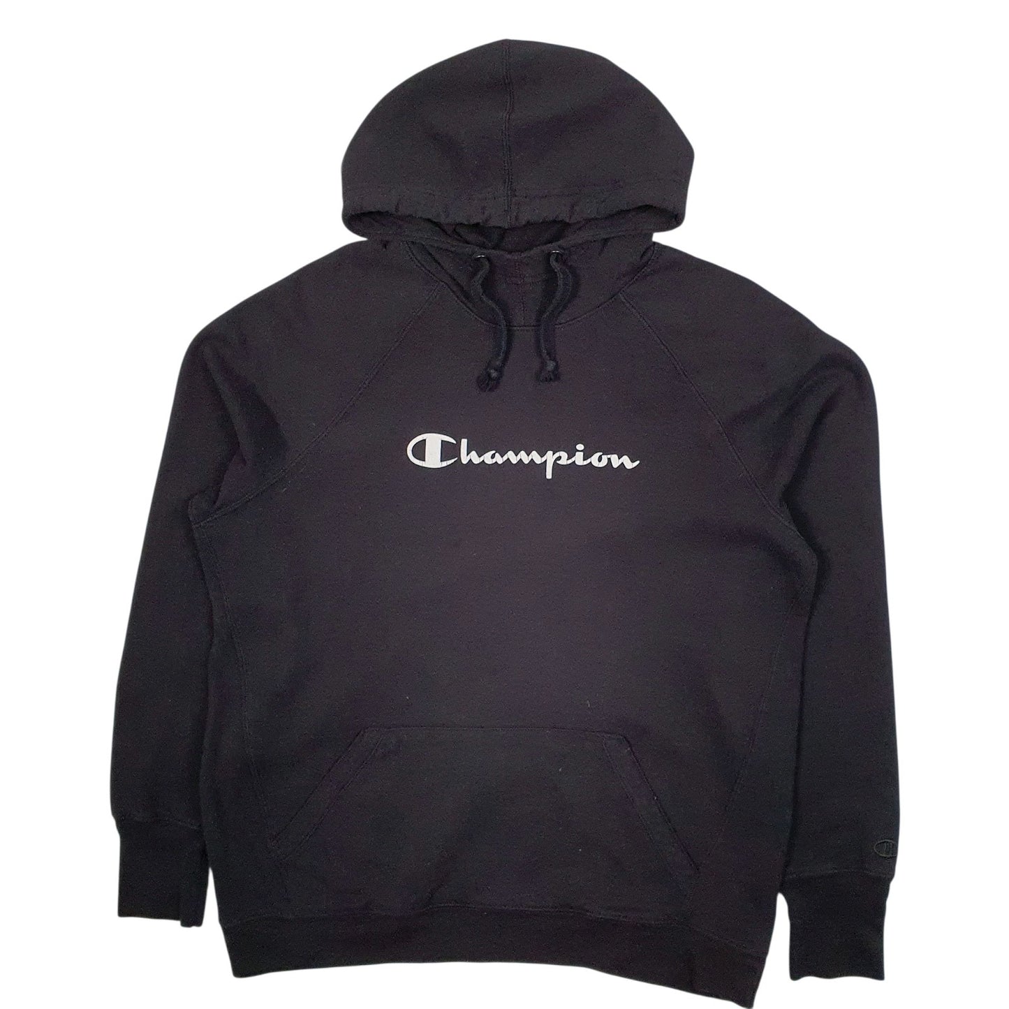 Womens Black Champion  Hoodie Jumper