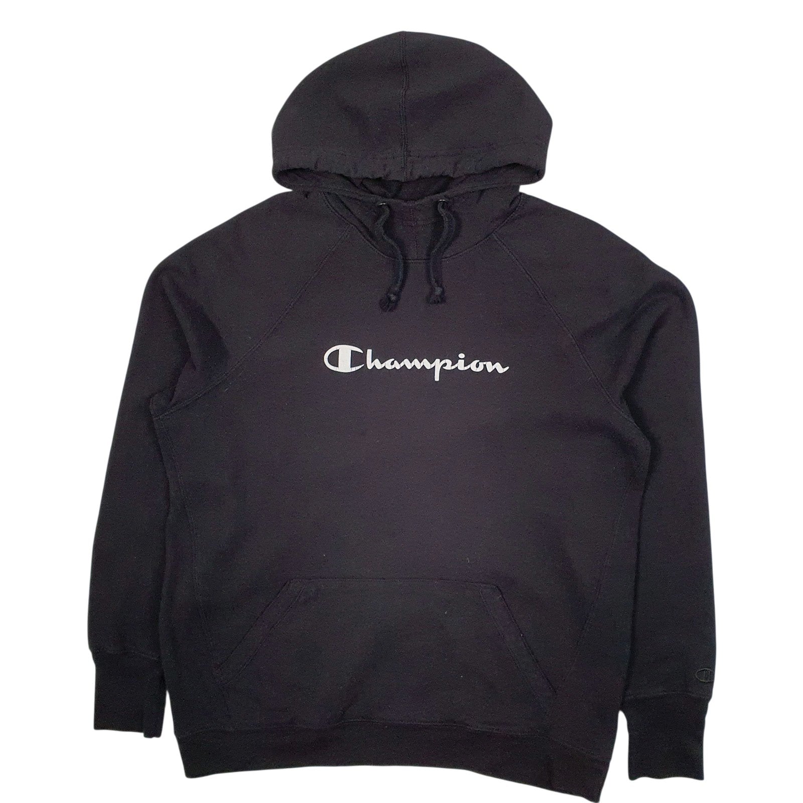 Womens Black Champion  Hoodie Jumper