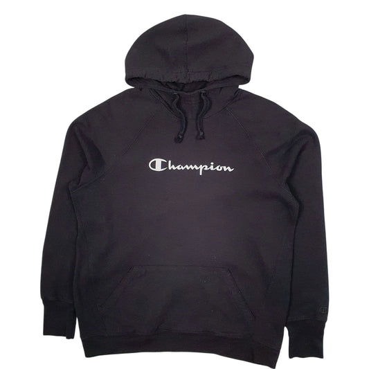 Womens Black Champion  Hoodie Jumper