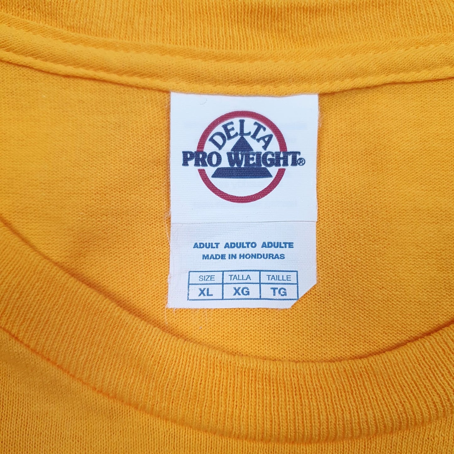 Mens Yellow Delta Blue Collar Gold Swagger  T Shirt