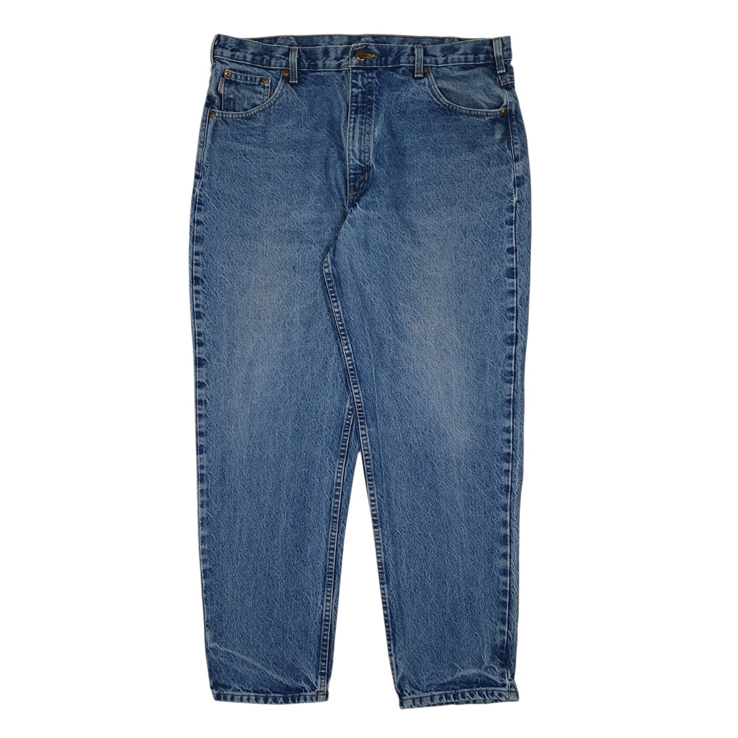 Mens Blue Carhartt Vintage 00s B17 JeansW38 L30