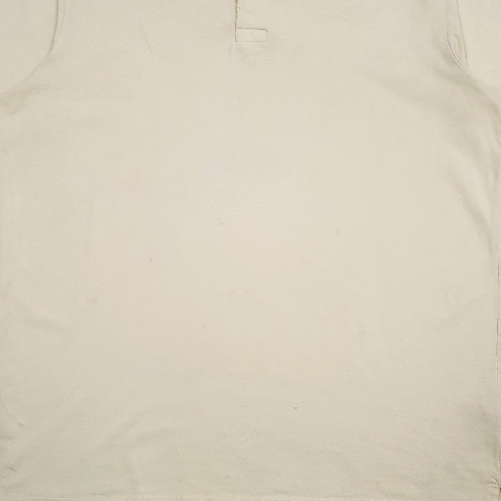 Mens Yellow J. Crew   Polo Shirt