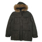 Mens Green Levis Heavy Sherpa Lined Military  Coat