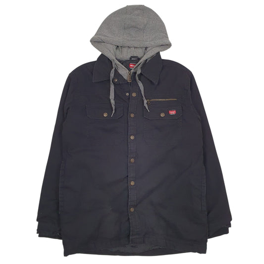 Mens Black Wrangler   Coat