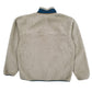 Mens Beige Patagonia Retro X Sherpa Deep Pile Jacket Full Zip Jumper