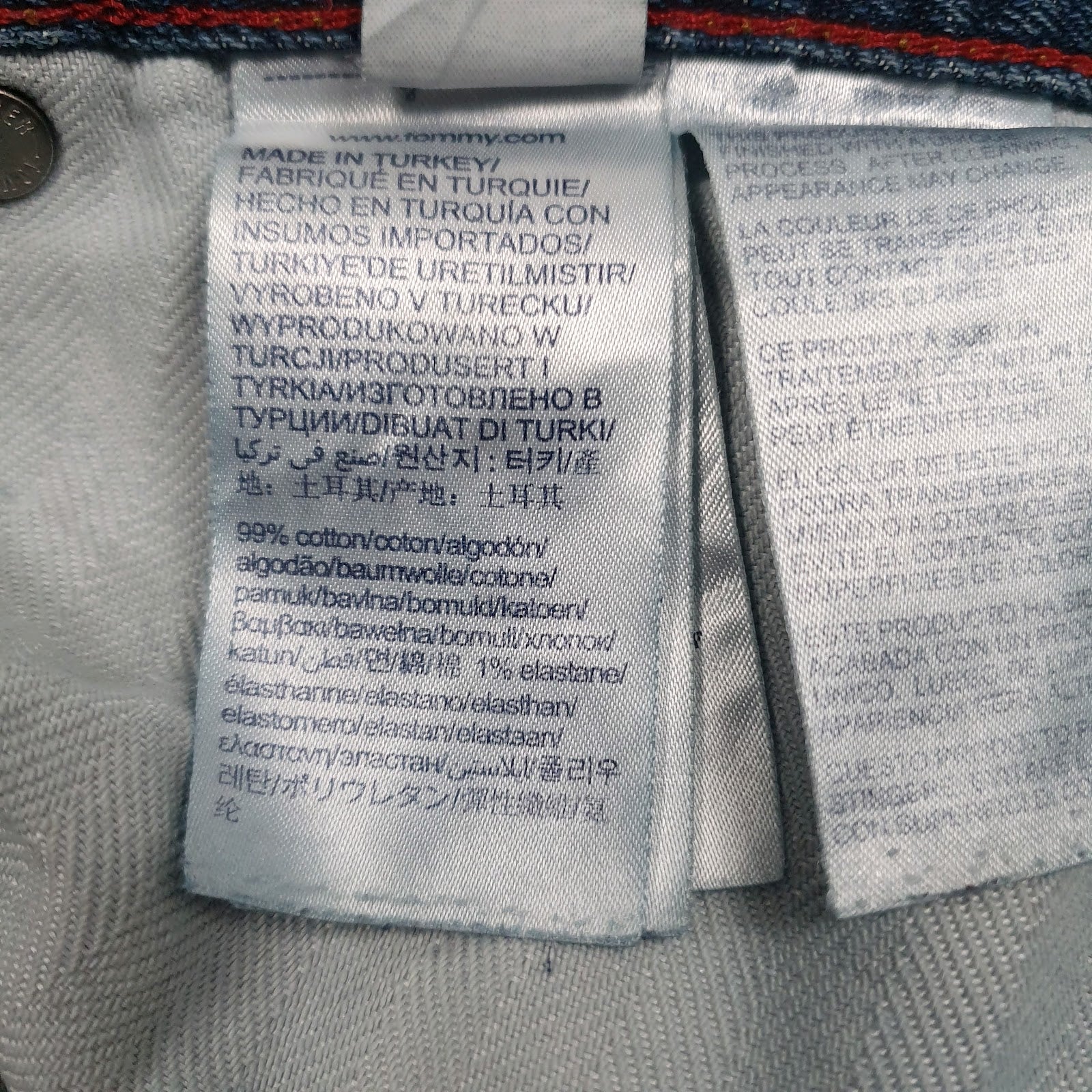 Mens Blue Tommy Hilfiger   Jeans