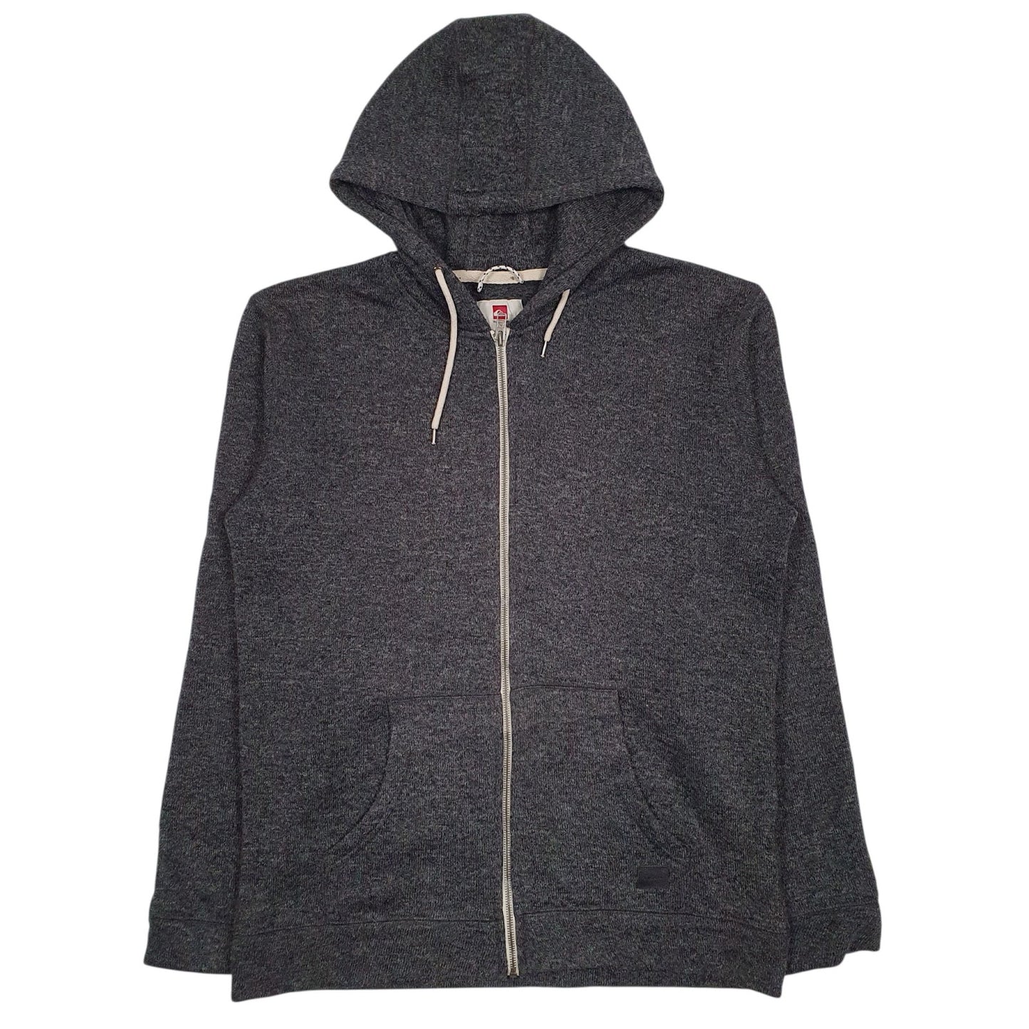 Mens Grey Quicksilver  Full Zip Jumper