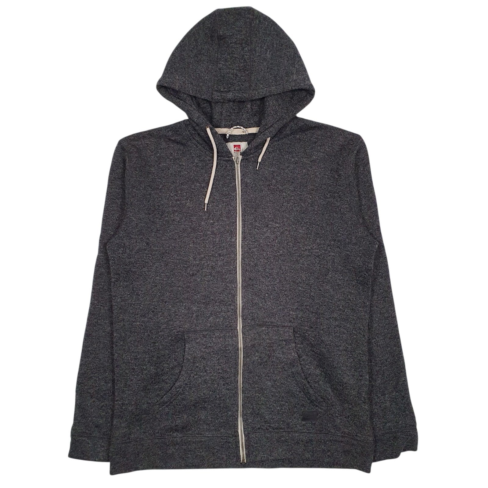 Mens Grey Quicksilver  Full Zip Jumper