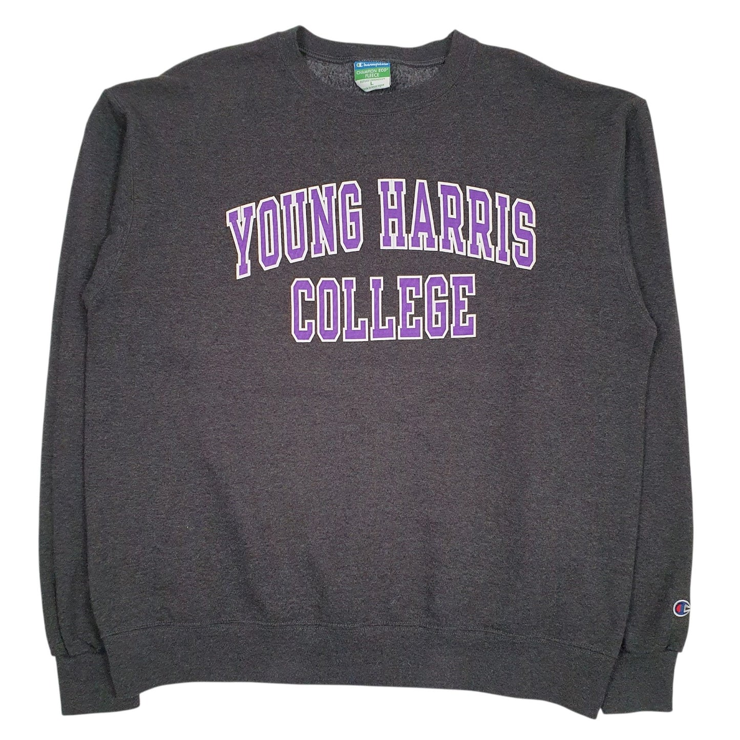 Mens Grey Champion  Crewneck Jumper