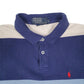Mens Blue Polo Ralph Lauren Vintage 90s Made In USA  Polo Shirt