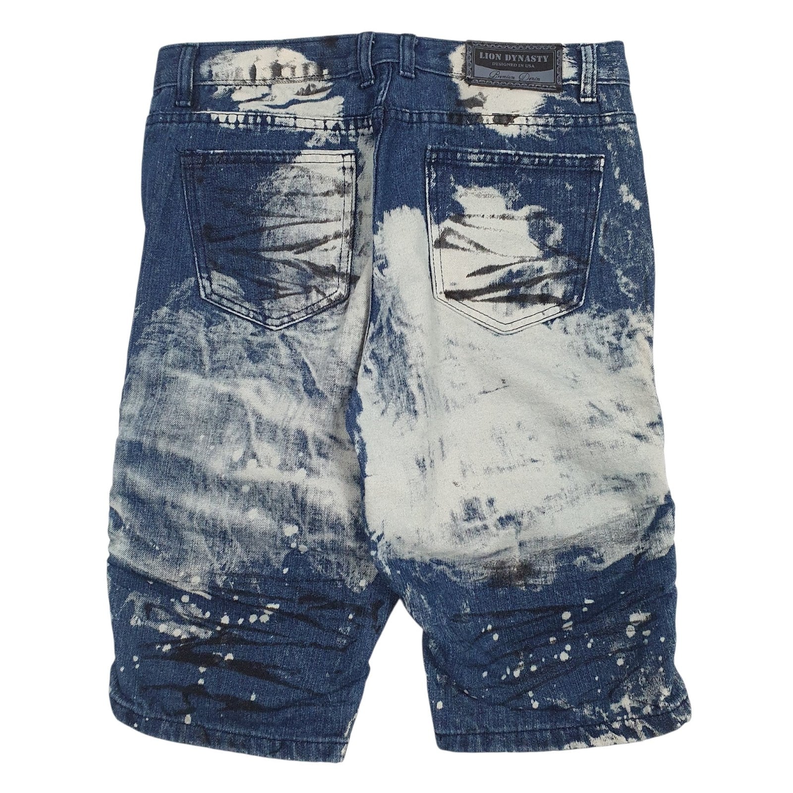 Womens Blue Lion Dynasty   Shorts